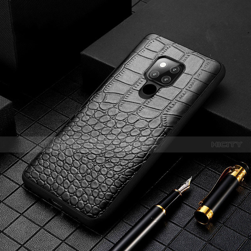 Funda Lujo Cuero Carcasa R05 para Huawei Mate 20 X 5G