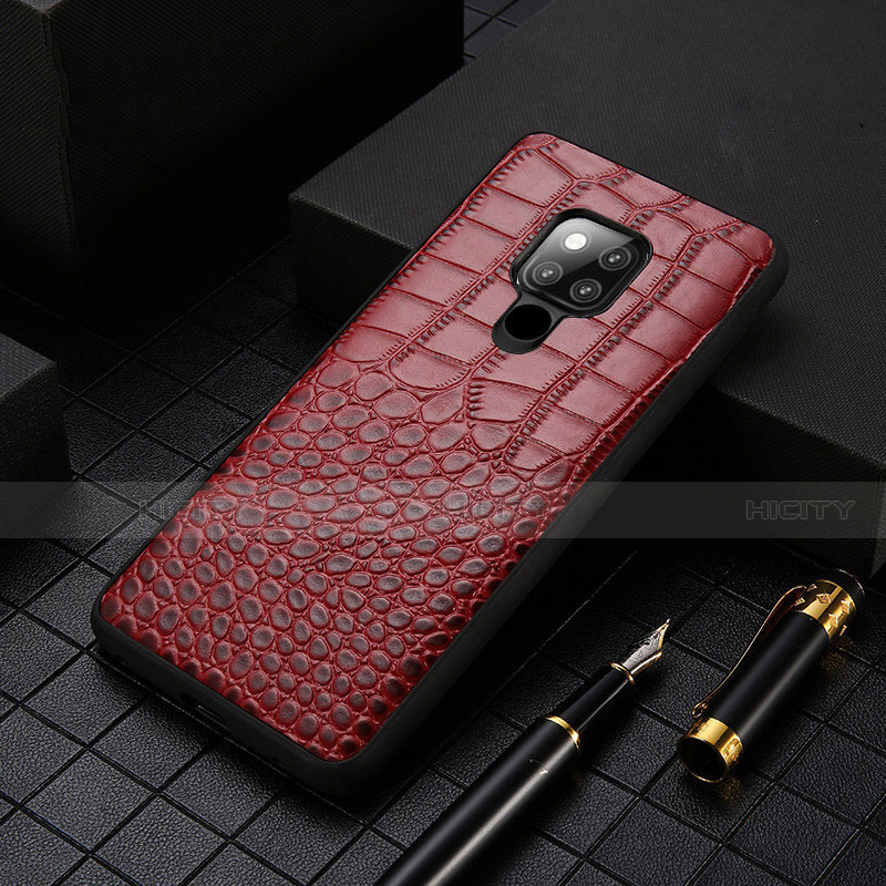 Funda Lujo Cuero Carcasa R05 para Huawei Mate 20 X 5G