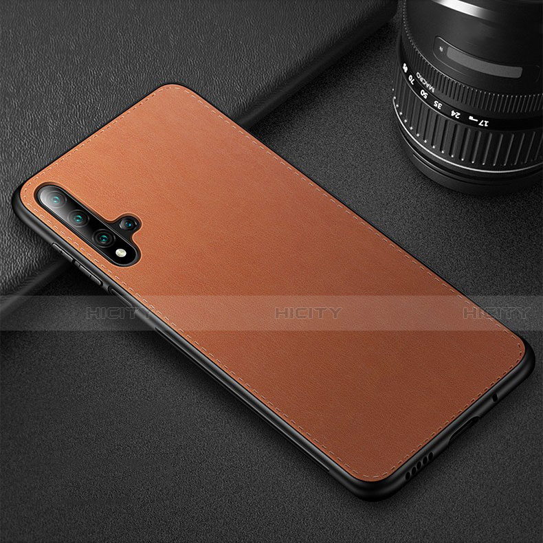 Funda Lujo Cuero Carcasa R05 para Huawei Nova 5T