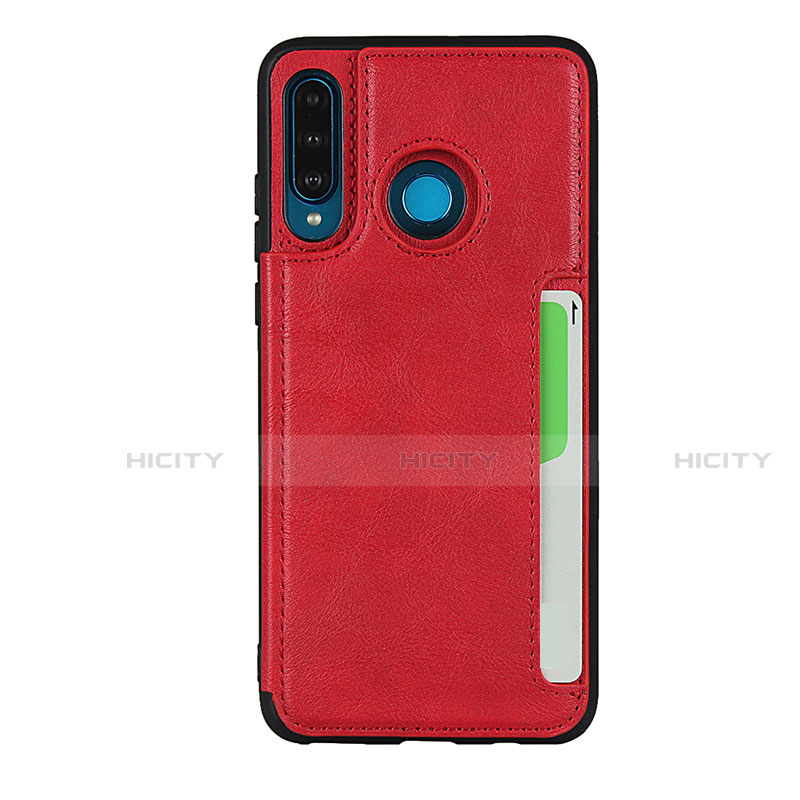 Funda Lujo Cuero Carcasa R05 para Huawei P30 Lite XL