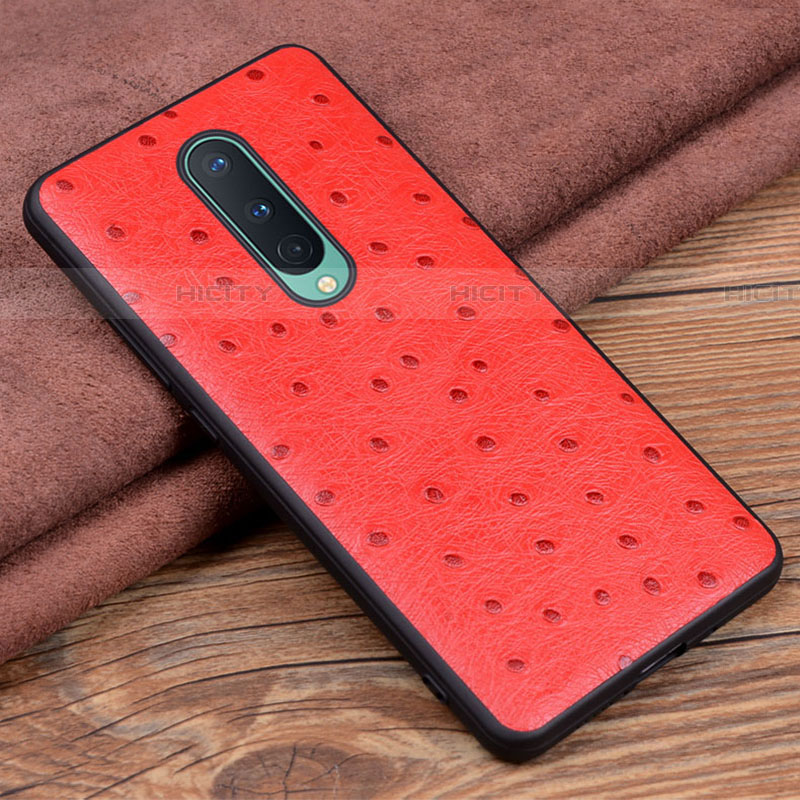 Funda Lujo Cuero Carcasa R05 para OnePlus 8