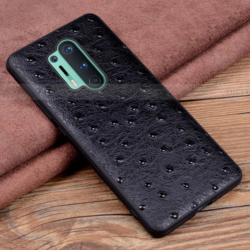 Funda Lujo Cuero Carcasa R05 para OnePlus 8 Pro