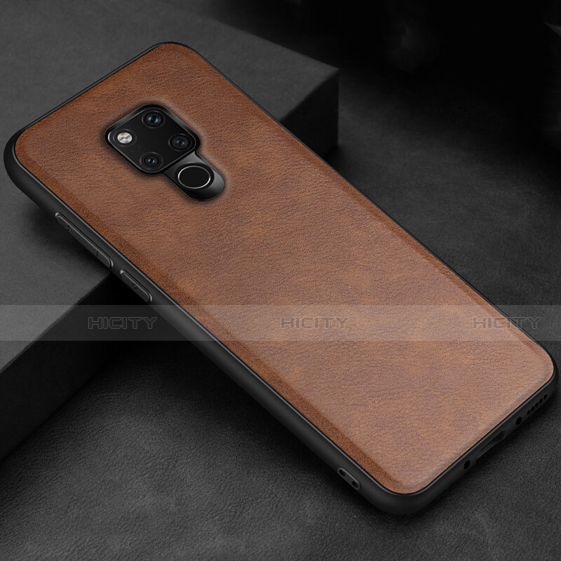 Funda Lujo Cuero Carcasa R06 para Huawei Mate 20 X 5G