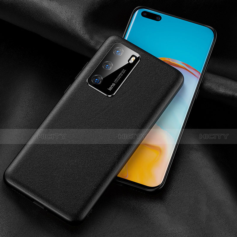 Funda Lujo Cuero Carcasa R06 para Huawei P40