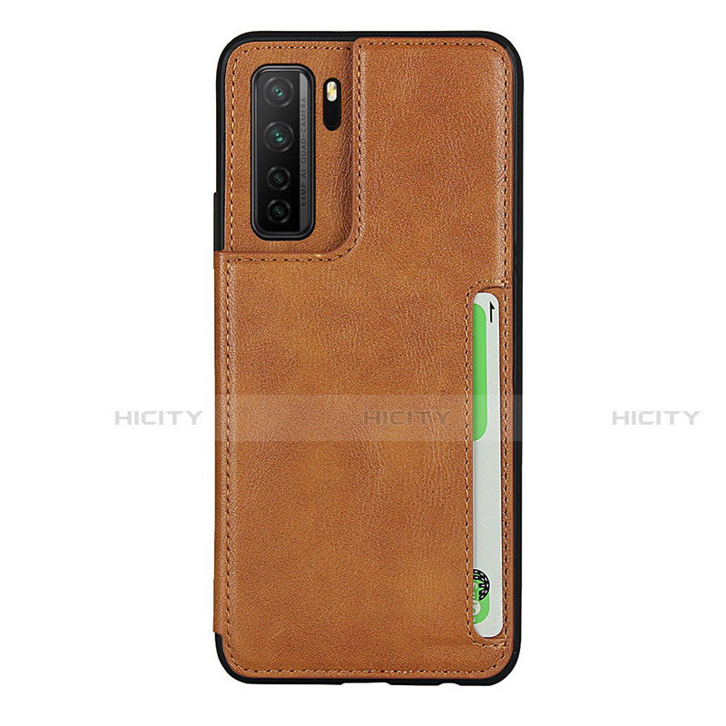 Funda Lujo Cuero Carcasa R06 para Huawei P40 Lite 5G