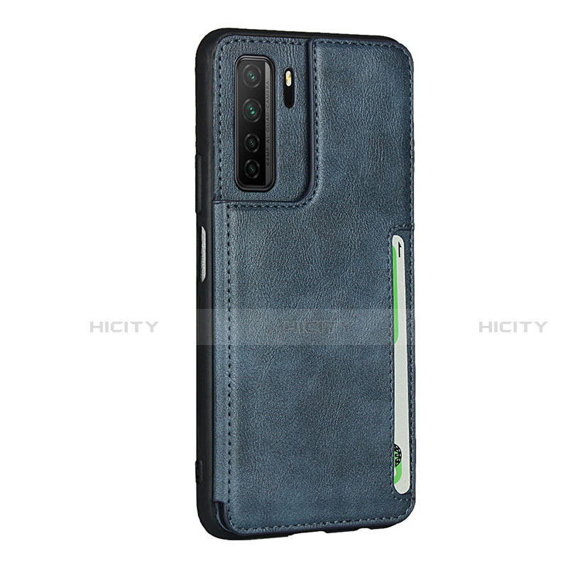 Funda Lujo Cuero Carcasa R06 para Huawei P40 Lite 5G