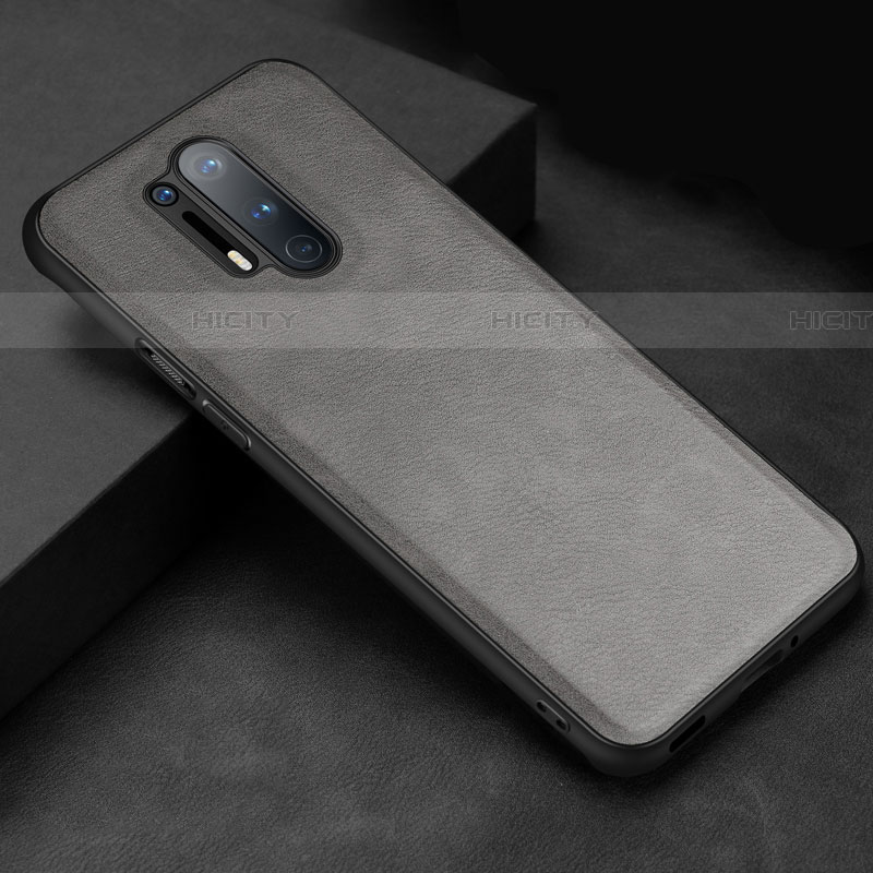 Funda Lujo Cuero Carcasa R06 para OnePlus 8 Pro