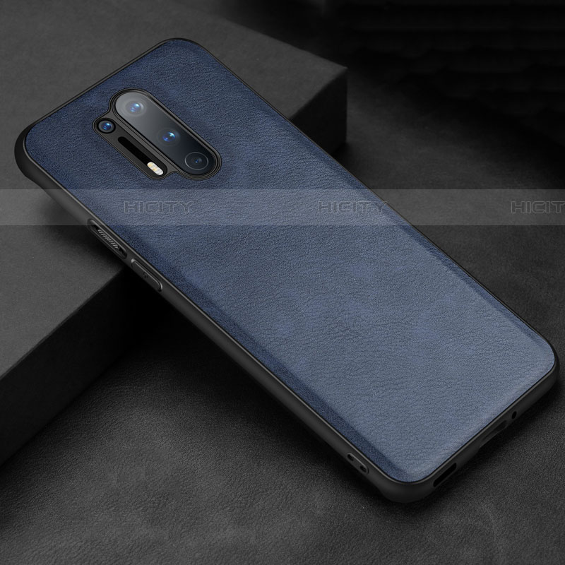 Funda Lujo Cuero Carcasa R06 para OnePlus 8 Pro