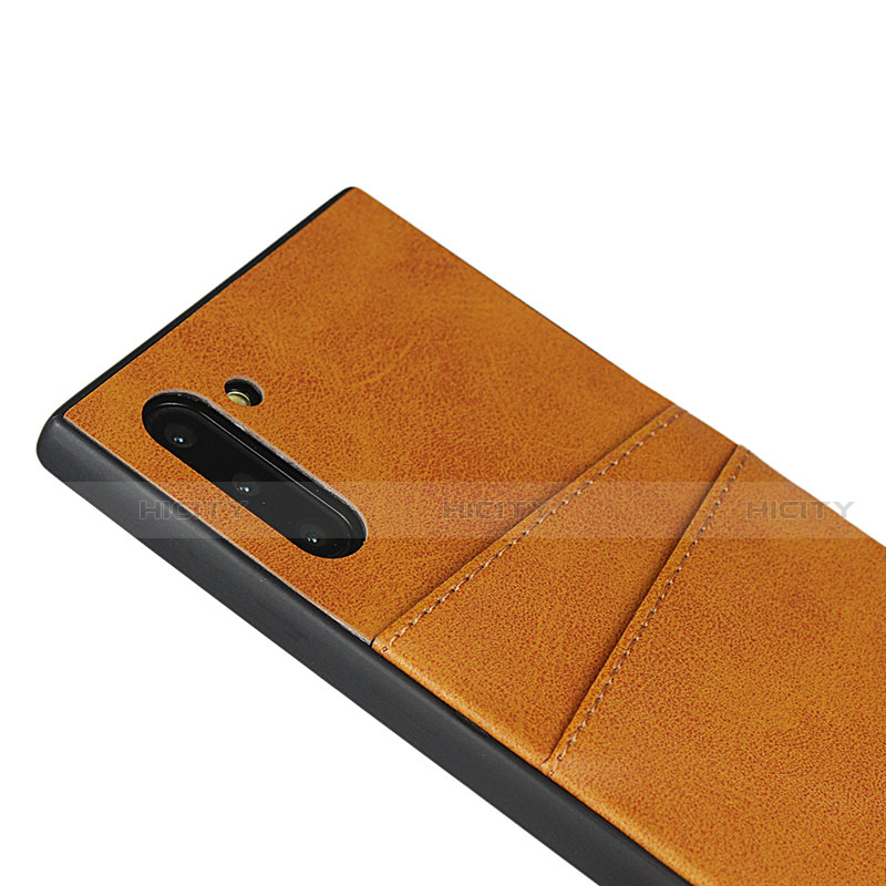 Funda Lujo Cuero Carcasa R06 para Samsung Galaxy Note 10