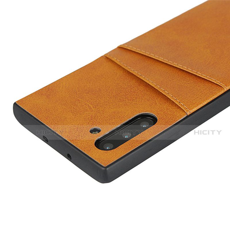 Funda Lujo Cuero Carcasa R06 para Samsung Galaxy Note 10