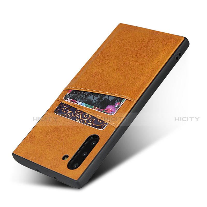 Funda Lujo Cuero Carcasa R06 para Samsung Galaxy Note 10