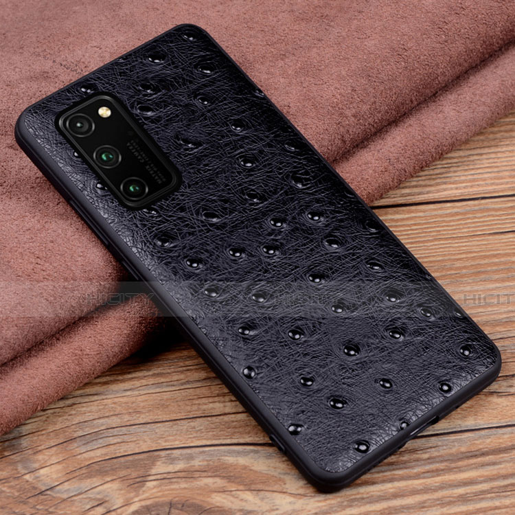 Funda Lujo Cuero Carcasa R07 para Huawei Honor V30 Pro 5G