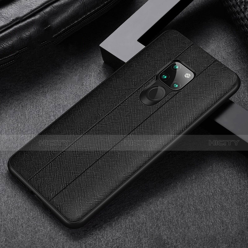 Funda Lujo Cuero Carcasa R07 para Huawei Mate 20 X 5G