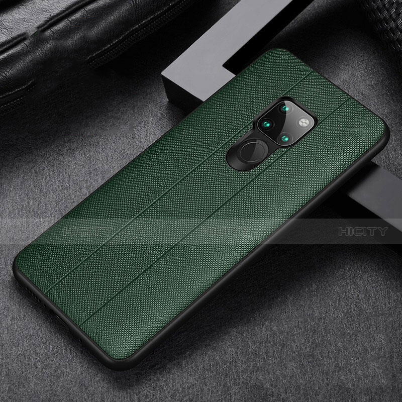 Funda Lujo Cuero Carcasa R07 para Huawei Mate 20 X 5G