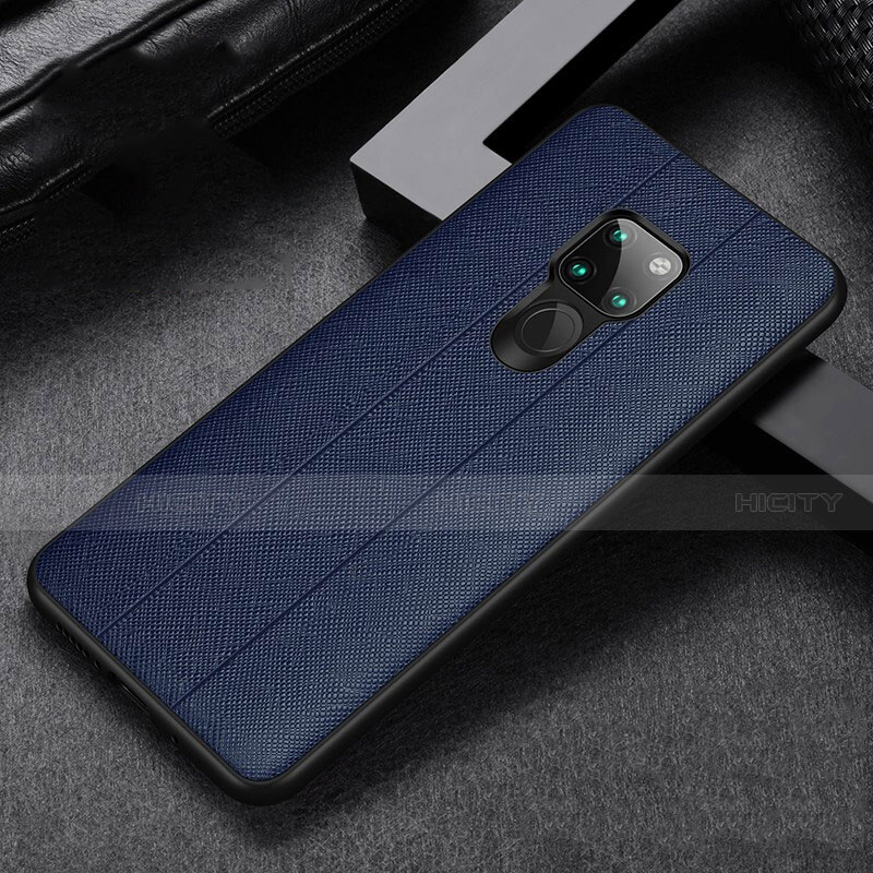 Funda Lujo Cuero Carcasa R07 para Huawei Mate 20 X 5G