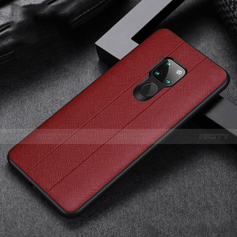 Funda Lujo Cuero Carcasa R07 para Huawei Mate 20 X 5G