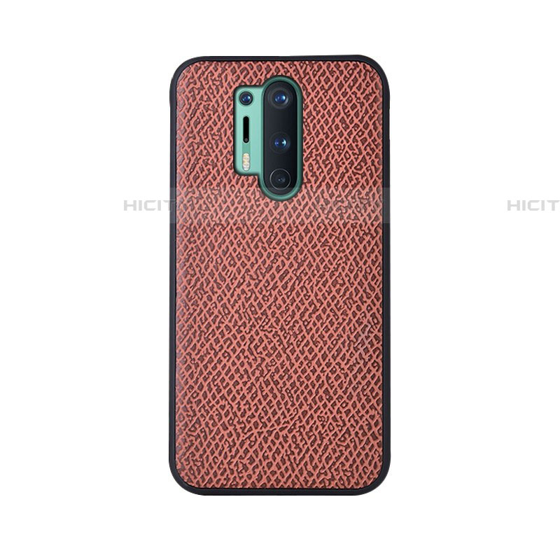 Funda Lujo Cuero Carcasa R07 para OnePlus 8 Pro