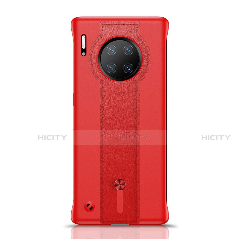 Funda Lujo Cuero Carcasa R08 para Huawei Mate 30 5G Rojo