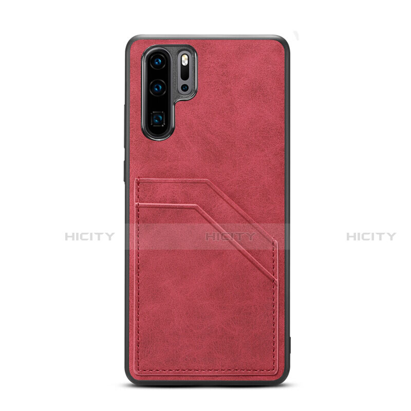 Funda Lujo Cuero Carcasa R08 para Huawei P30 Pro