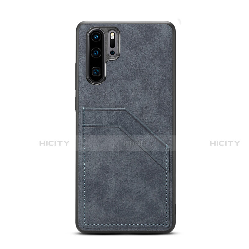 Funda Lujo Cuero Carcasa R08 para Huawei P30 Pro