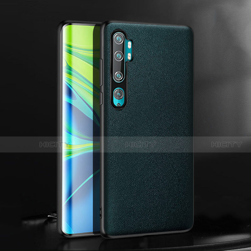 Funda Lujo Cuero Carcasa R08 para Xiaomi Mi Note 10