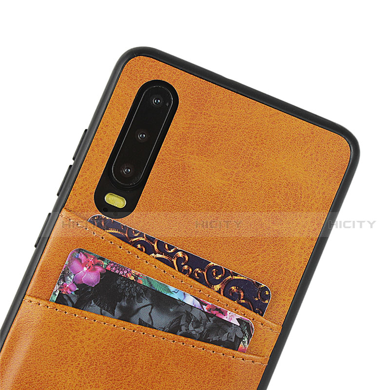 Funda Lujo Cuero Carcasa R09 para Huawei P30