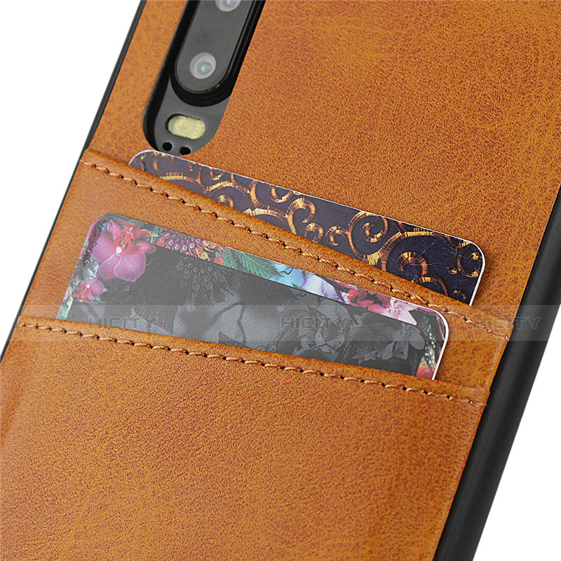 Funda Lujo Cuero Carcasa R09 para Huawei P30