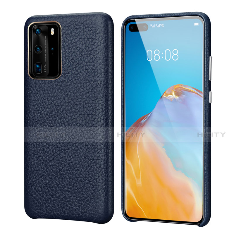 Funda Lujo Cuero Carcasa R09 para Huawei P40 Pro