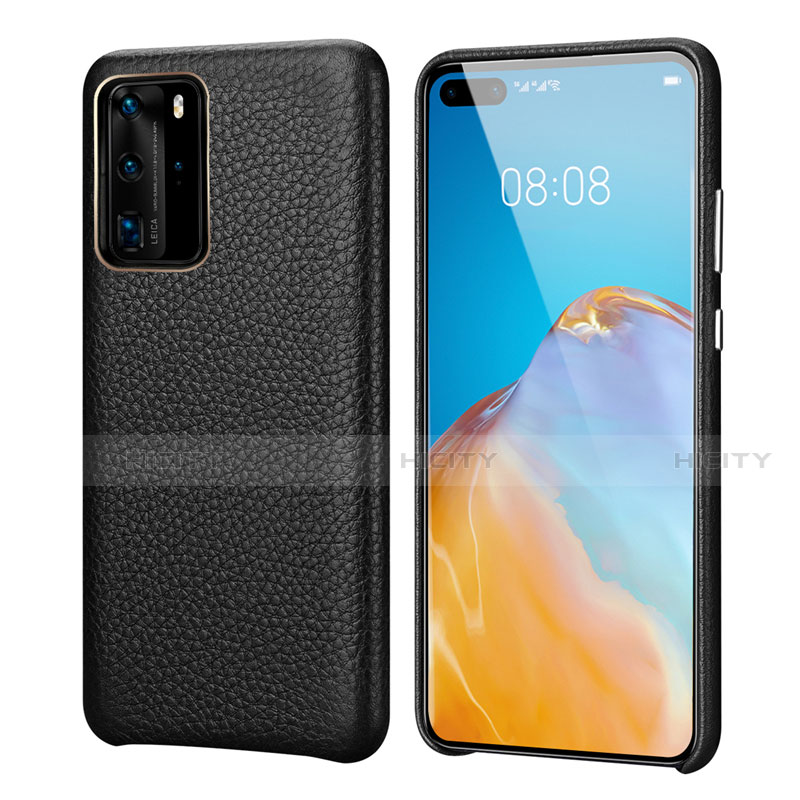 Funda Lujo Cuero Carcasa R09 para Huawei P40 Pro