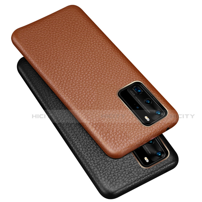 Funda Lujo Cuero Carcasa R09 para Huawei P40 Pro