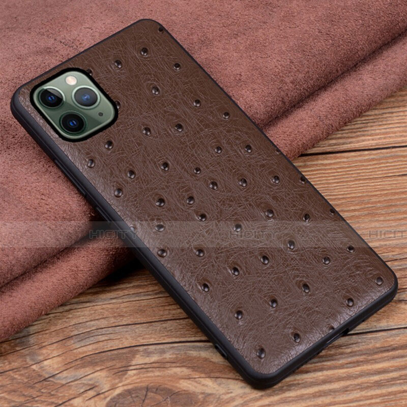 Funda Lujo Cuero Carcasa R12 para Apple iPhone 11 Pro