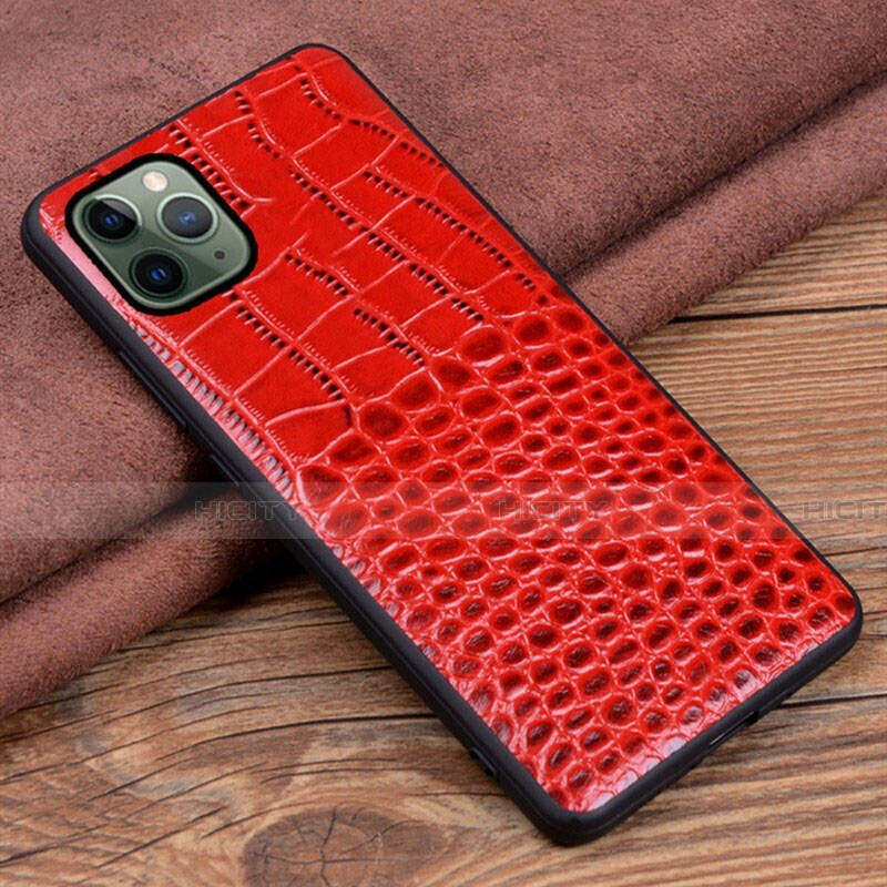 Funda Lujo Cuero Carcasa R14 para Apple iPhone 11 Pro