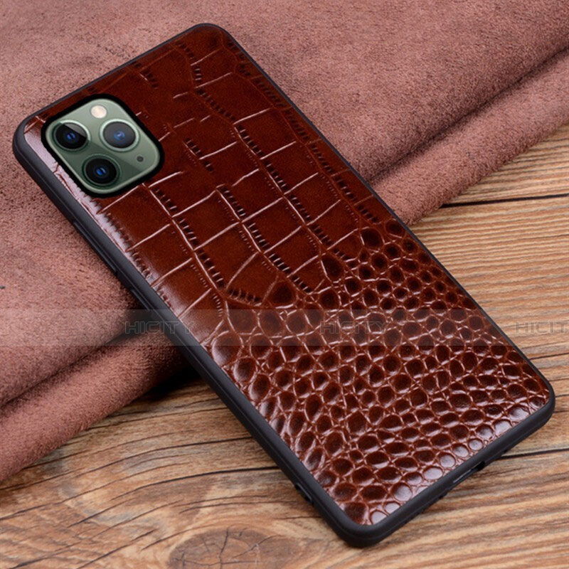 Funda Lujo Cuero Carcasa R14 para Apple iPhone 11 Pro