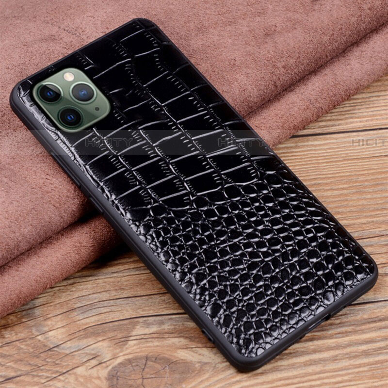 Funda Lujo Cuero Carcasa R14 para Apple iPhone 11 Pro Max