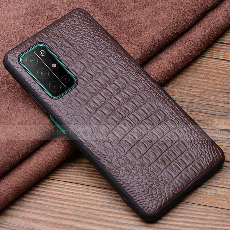 Funda Lujo Cuero Carcasa S01 para Huawei Honor 30S