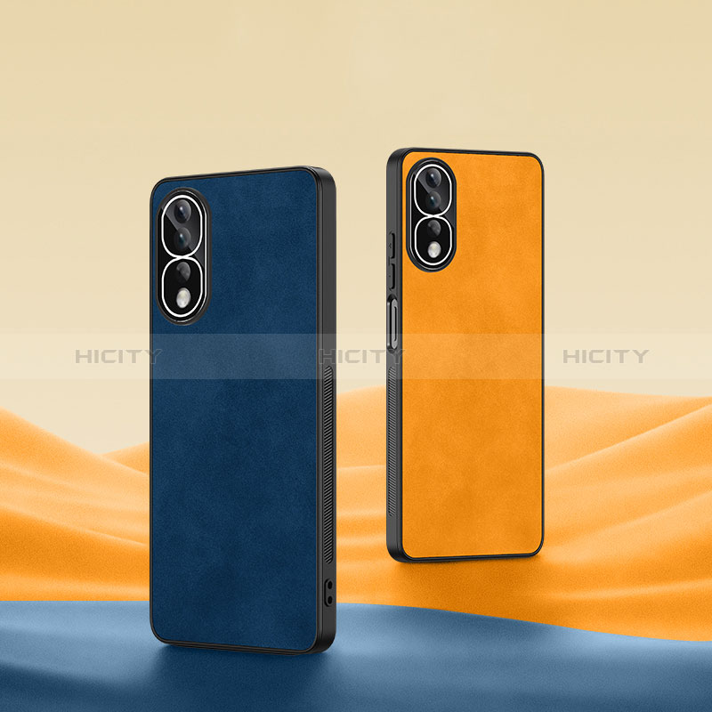 Funda Lujo Cuero Carcasa S01 para Huawei Honor 80 Pro Flat 5G