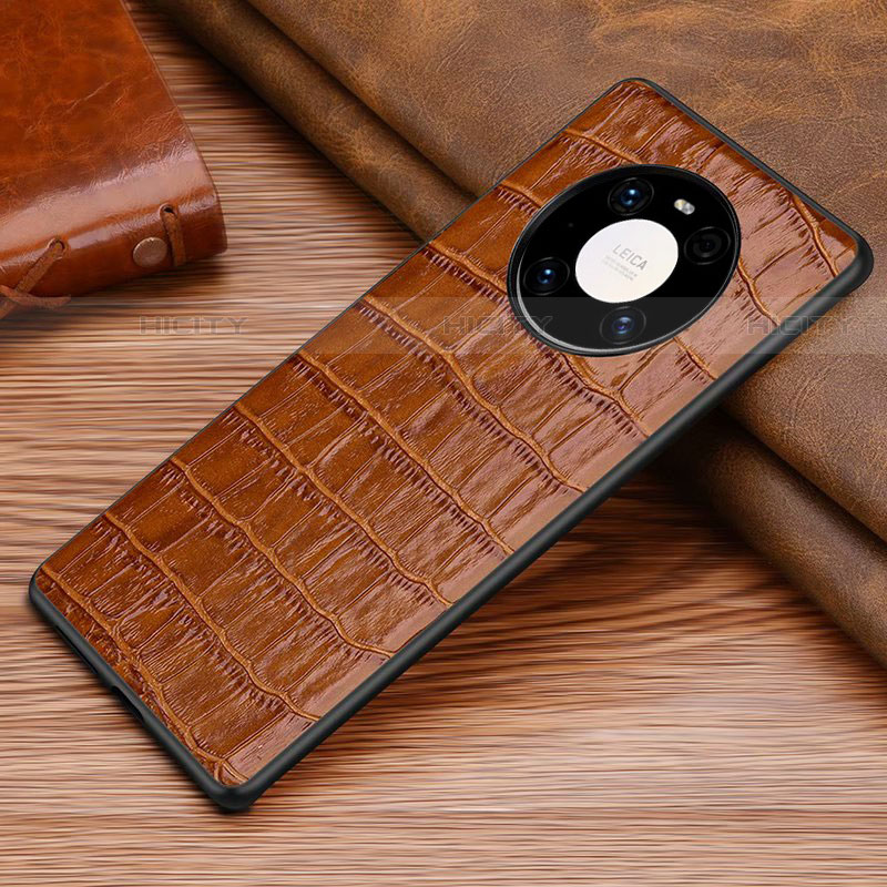 Funda Lujo Cuero Carcasa S01 para Huawei Mate 40