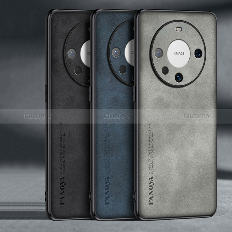 Funda Lujo Cuero Carcasa S01 para Huawei Mate 60