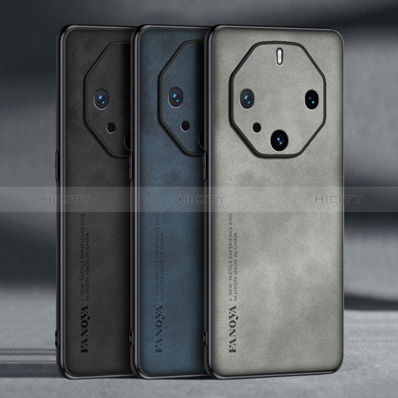 Funda Lujo Cuero Carcasa S01 para Huawei Mate 60 RS Ultimate