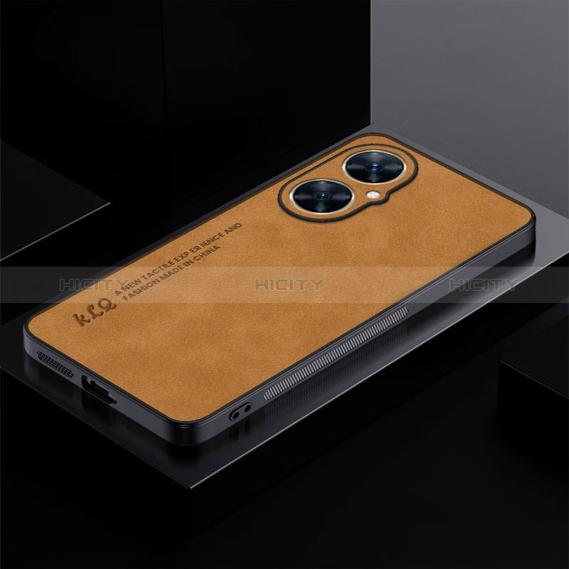 Funda Lujo Cuero Carcasa S01 para Huawei Nova 11i