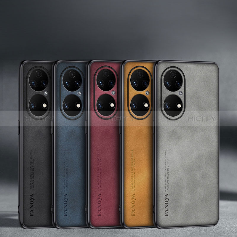 Funda Lujo Cuero Carcasa S01 para Huawei P50