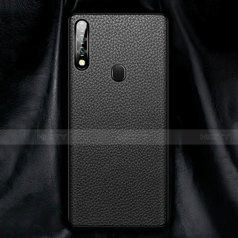 Funda Lujo Cuero Carcasa S01 para Oppo A31