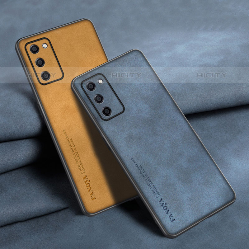 Funda Lujo Cuero Carcasa S01 para Oppo A53s 5G