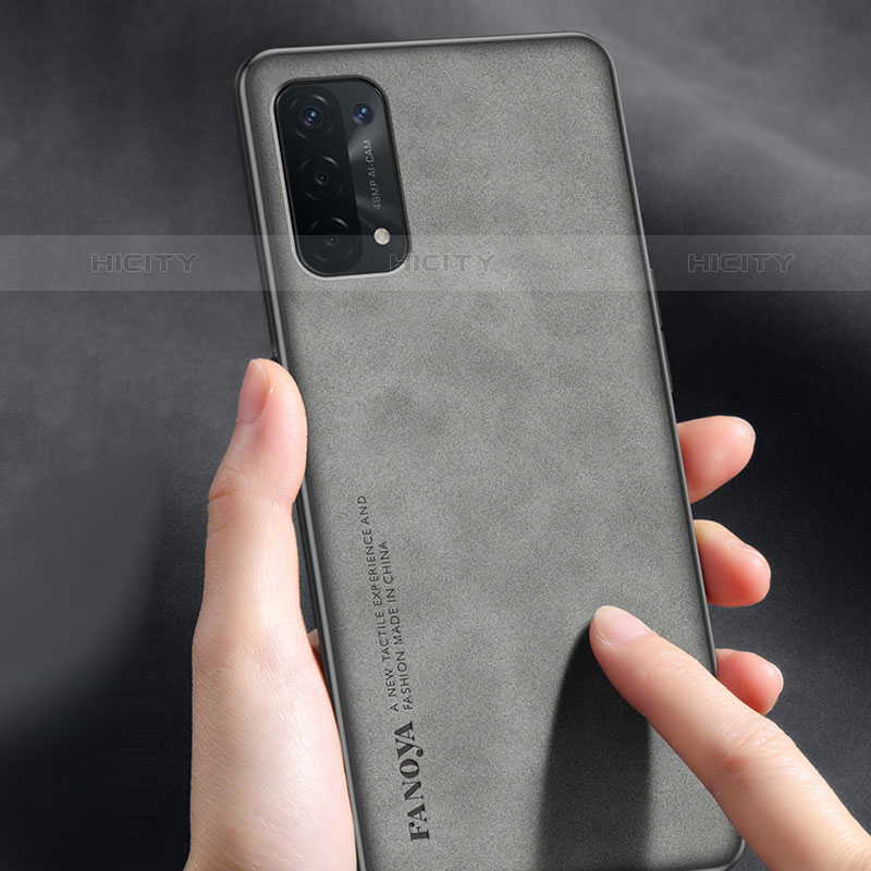 Funda Lujo Cuero Carcasa S01 para Oppo A93 5G