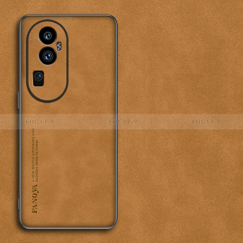 Funda Lujo Cuero Carcasa S01 para Oppo Reno10 Pro+ Plus 5G