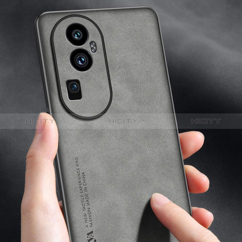 Funda Lujo Cuero Carcasa S01 para Oppo Reno10 Pro+ Plus 5G