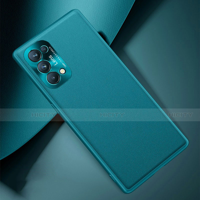 Funda Lujo Cuero Carcasa S01 para Oppo Reno5 5G