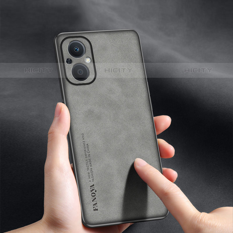 Funda Lujo Cuero Carcasa S01 para Oppo Reno7 Z 5G