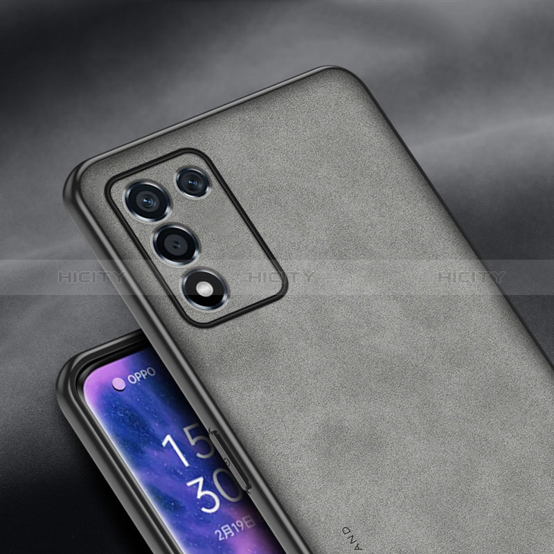 Funda Lujo Cuero Carcasa S01 para Realme 9 SE 5G