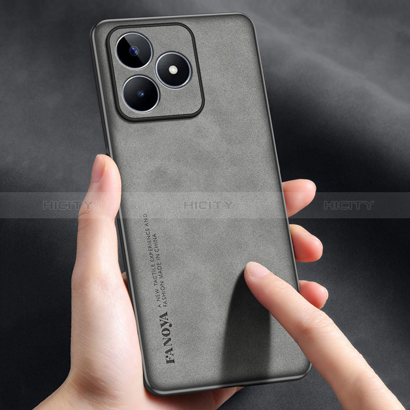 Funda Lujo Cuero Carcasa S01 para Realme C51